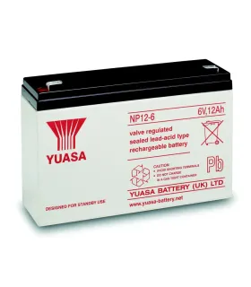 Batería Yuasa NP12-6 12Ah 6V